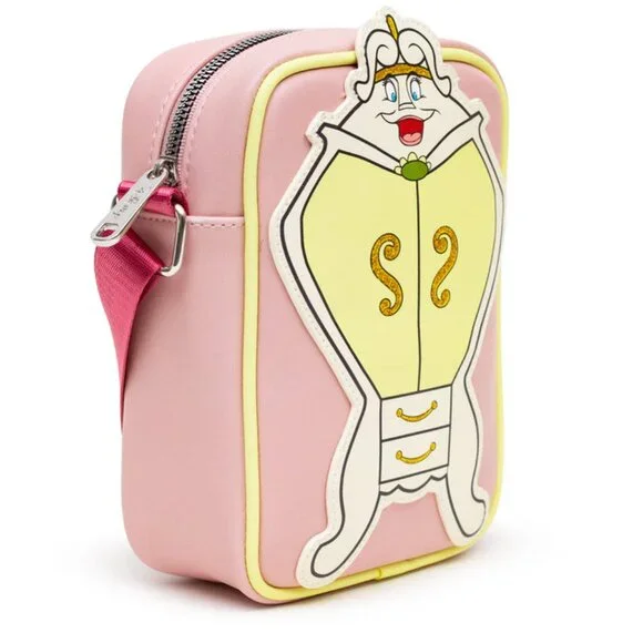 Disney Crossbody Bag, Beauty and the Beast Armoire the Wardrobe Pose - Picture 2 of 6